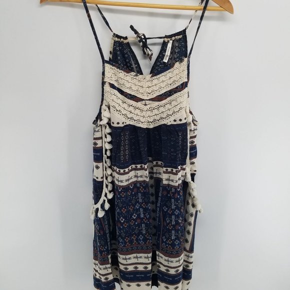 Mittoshop boho hippie mini dress size S - Picture 1 of 5